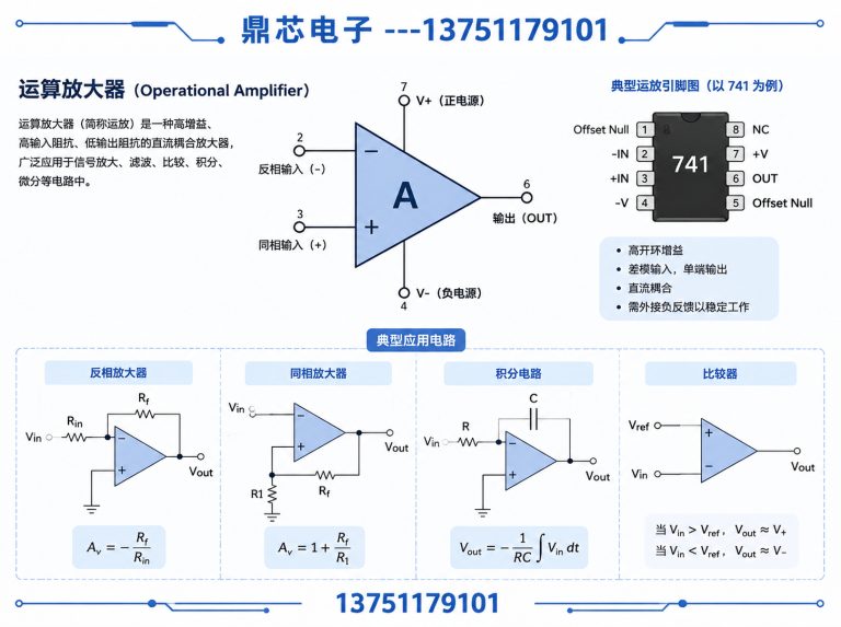 西安运算放大器展示图